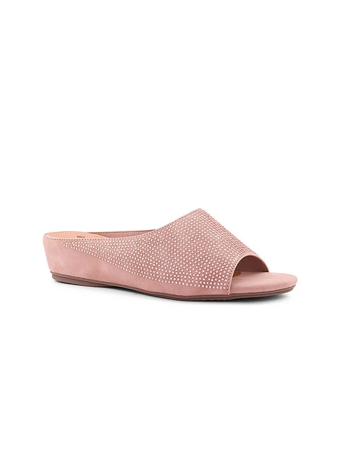 Cuple Women Perforated Mule Flats
